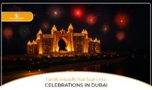 Dubai New Year's Eve family events blog banner by Dubai New Year Party