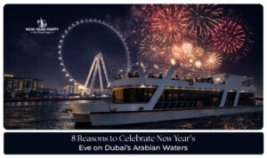 Celebrate New Year’s Eve on Dubai’s Arabian Waters Blog Banner by dubainewyearparty.com