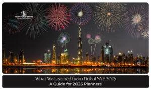 Dubai NYE planning tips Blog Banner By dubainewyearparty.com