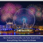 Fireworks at Ain Dubai on New Year’s Eve