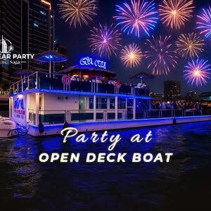 Book Party At Open Deck Boat 2026-27 open deck night party