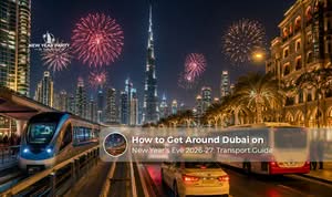 Dubai transport guide for New Year’s Eve 2026-27.
