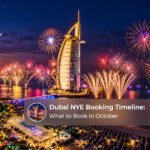 Dubai New Year’s Eve booking timeline for hotels, yacht parties, fireworks experiences and gala dinners